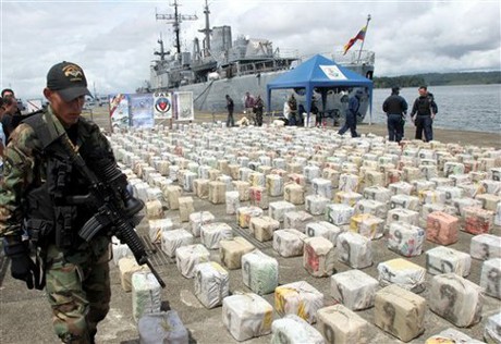 В Перу полиция обнаружила партию кокаина весом в 3,5 тонны