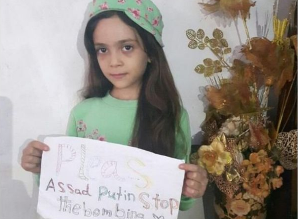 Нашли сирийскую девочку из Алеппо, просившую Путина и Асада перестать бомбить жилые кварталы