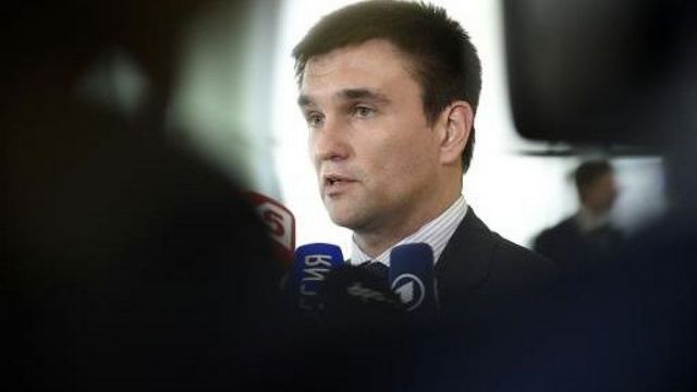 Климкин призвал ОБСЕ немедленно направить наблюдателей в школу Донецка, где погибли дети в ходе артобстрела