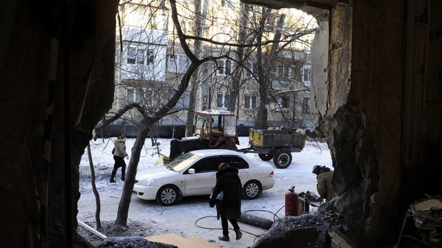 Хроника боевых действий в Донецке 23.02.2015 и главные события дня