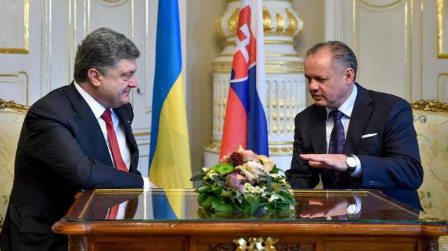 Порошенко договорился со Словакией о совместном заседании правительств и помощи во внедрении реформ