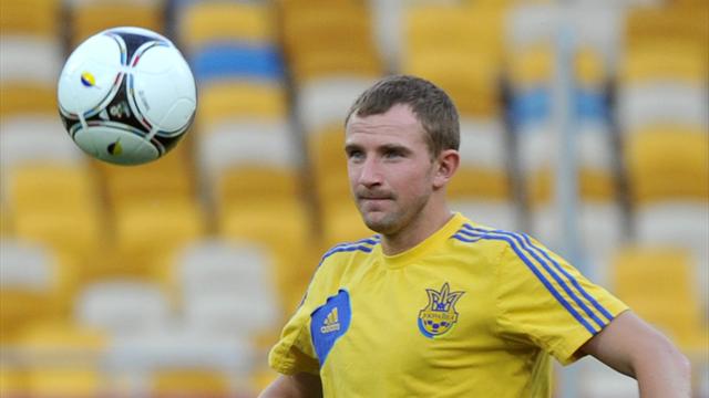 Кучер вывел сборную Украины на матч со Словакией в роли капитана