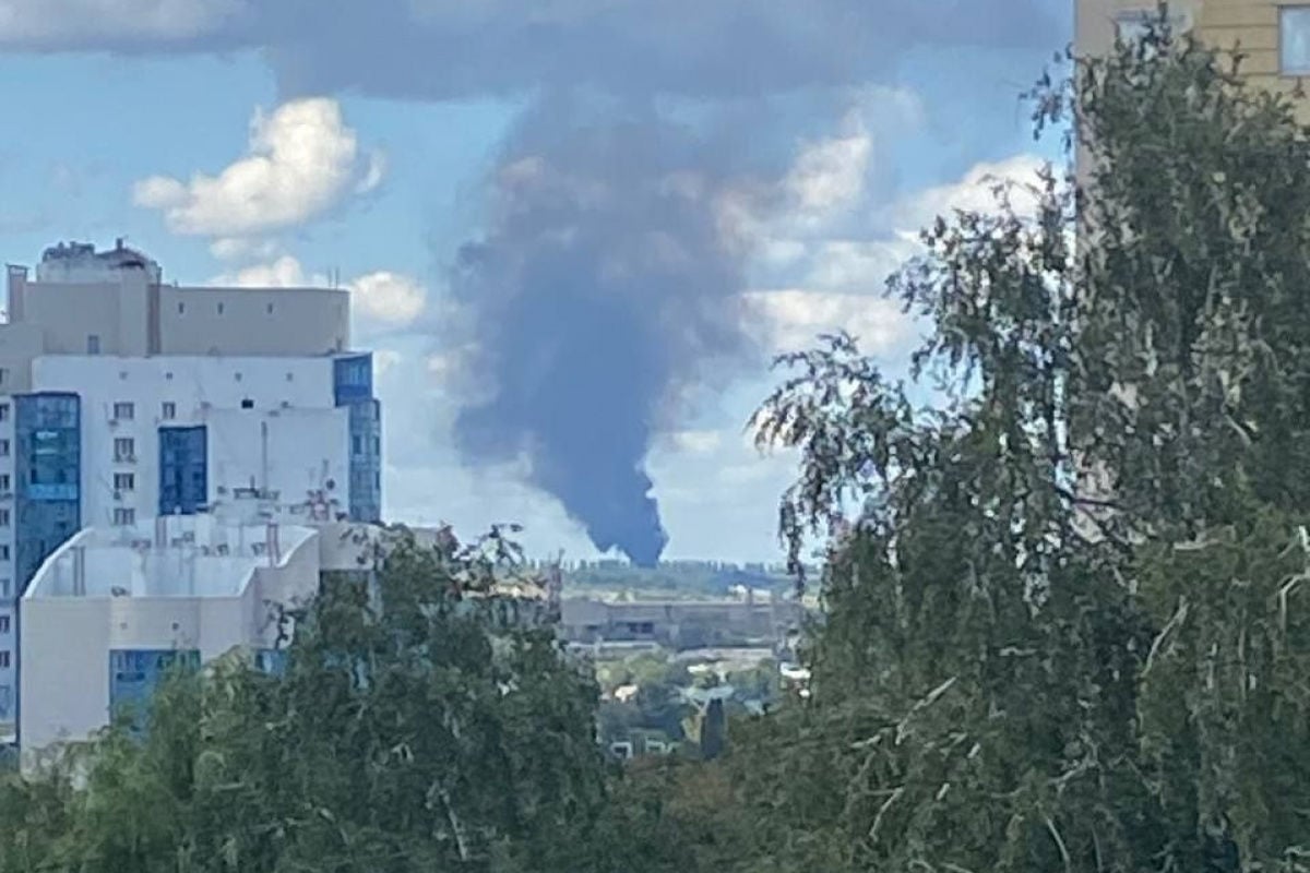 Белгород в дыму после атаки БПЛА: названа цель удара