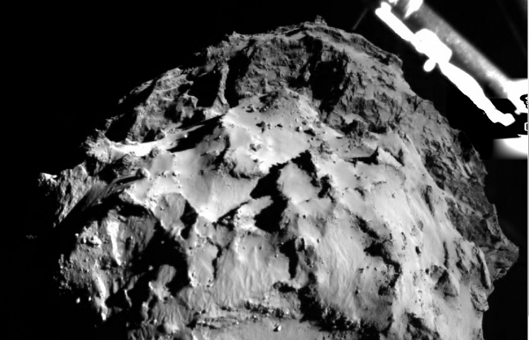 Зонд "Филы" успешно передал данные о взятии проб с кометы Чурюмова-Герасименко