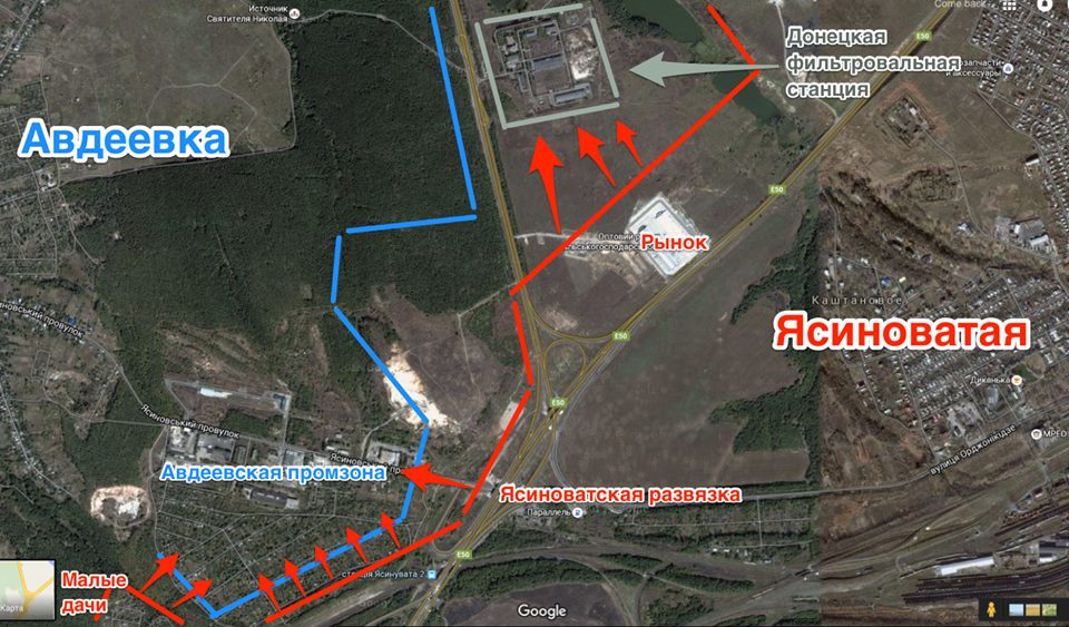 Силы АТО провели внезапную контратаку под Авдеевкой - захвачены новые позиции на фланге авдеевской промзоны, - Бутусов