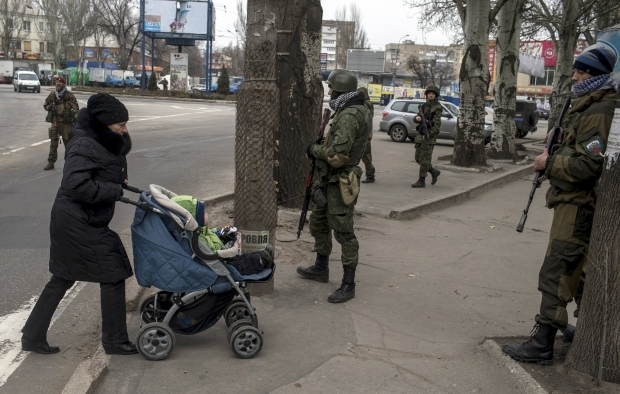 Штаб АТО: в Широкино практически не прекращались обстрелы