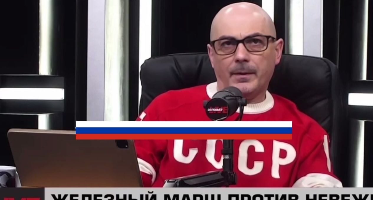 Z-пропагандист Гаспарян в эфире росТВ рассказал о плане России на левобережную Украину