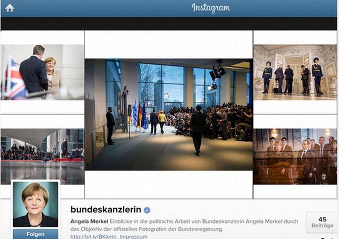 Страница Меркель в Instagram подверглась "целенаправленной атаке" со стороны русскоязычных "троллей"