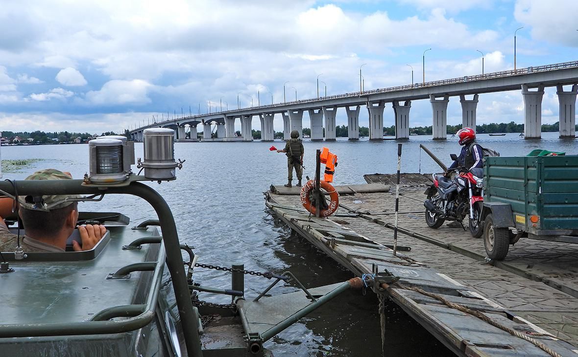 ​Оккупанты активно ищут альтернативу Антоновскому мосту: в Сеть попали кадры