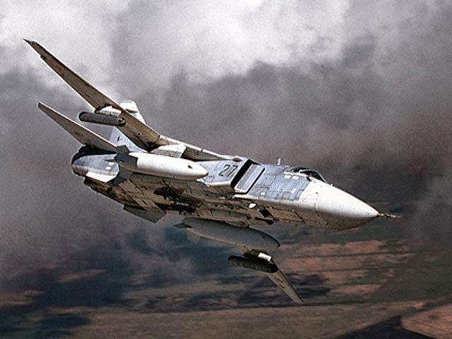Боевые вертолеты направлены поиски экипажа сбитого самолеты Су-24