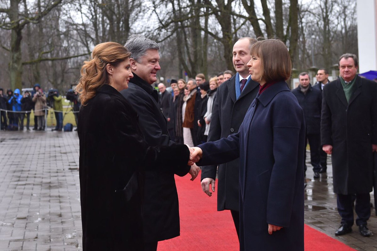 Порошенко провел встречу с глазу на глаз с президентом Эстонии: все подробности иностранного визита