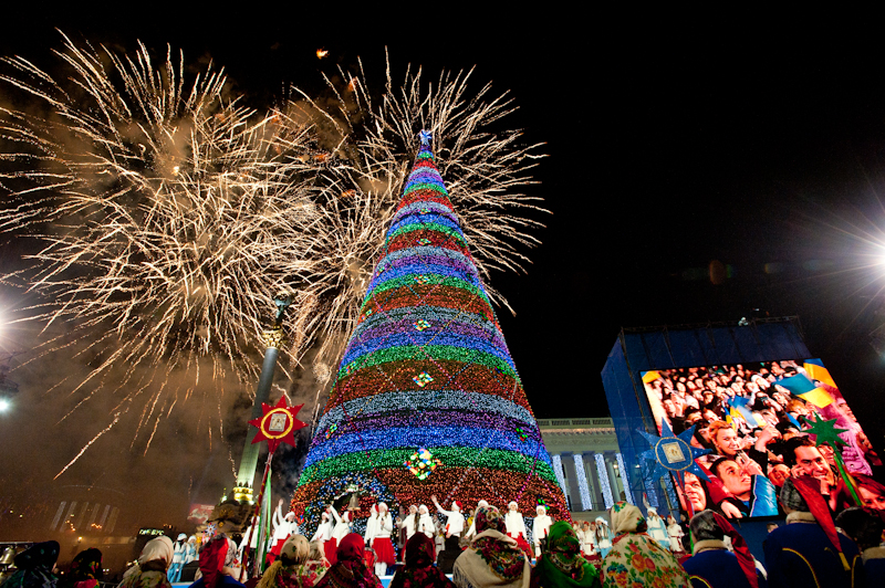 Власти Киева потратят на празднование Нового года почти 2 миллиона гривен
