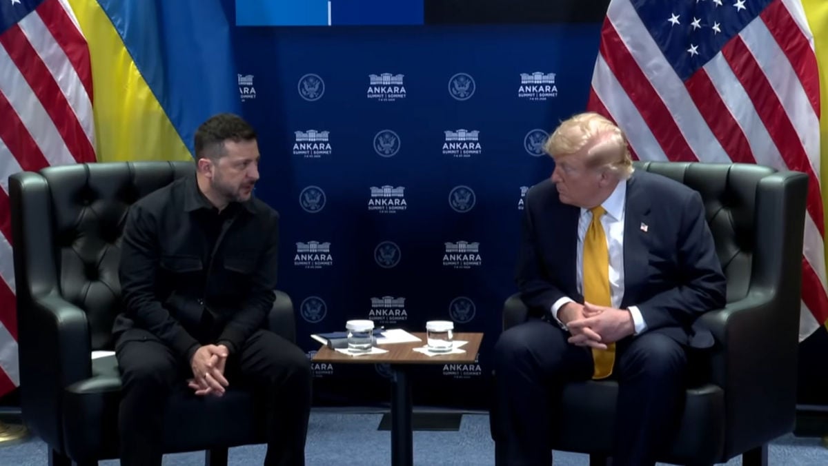 Зеленский рассмешил присутствующих ответом на вопрос Трампа о поездке в Москву на встречу с Путиным