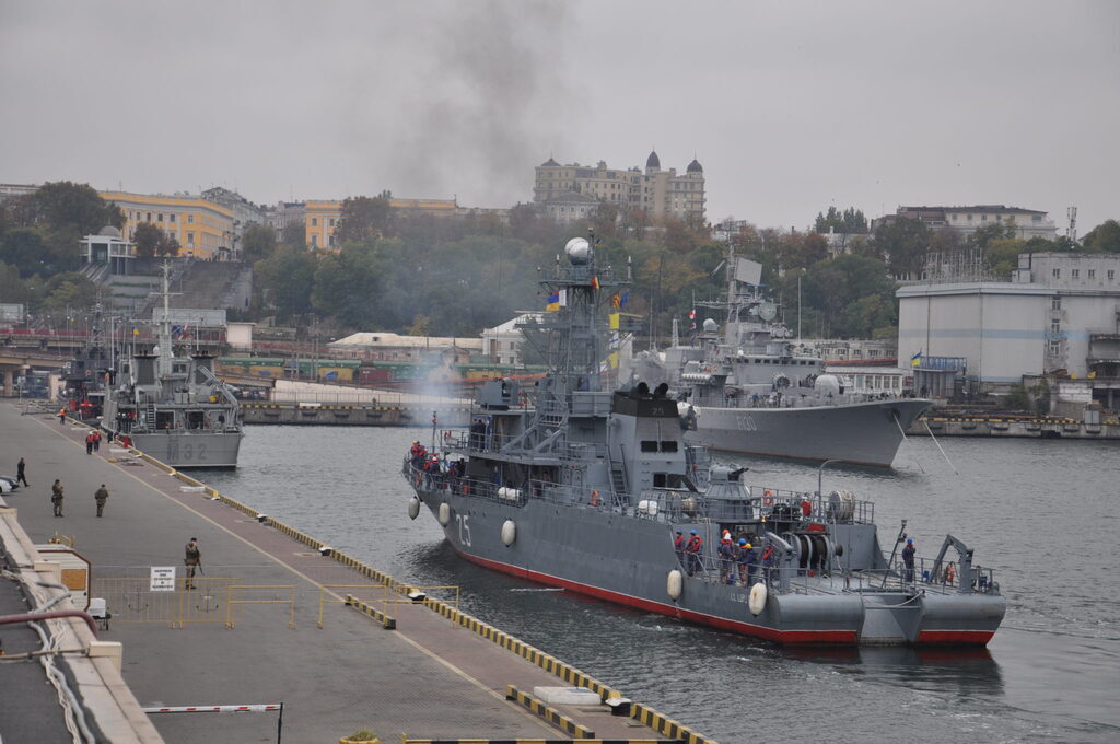 В порт Одессы зашел флот НАТО - фото эскадры Альянса встревожат Кремль