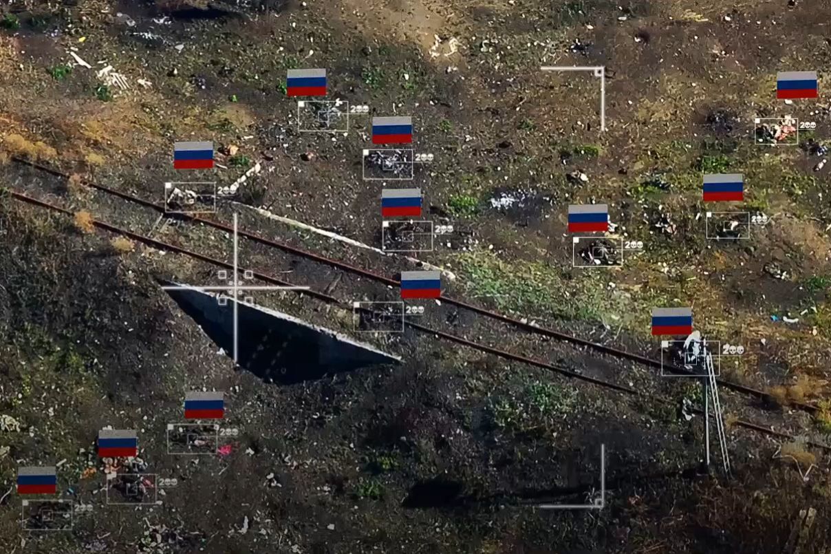 Под Добропольем образовалась "тропа смерти": десятки военных ВС РФ услали телами дорогу