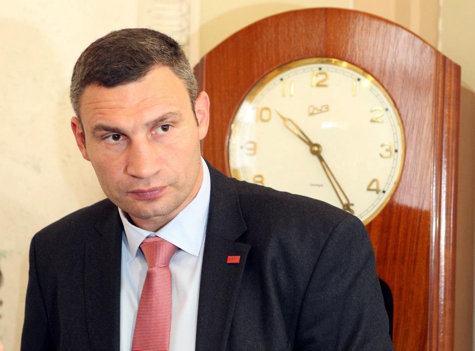 Виталий Кличко принял участие в благотворительном забеге в поддержку бойцов АТО