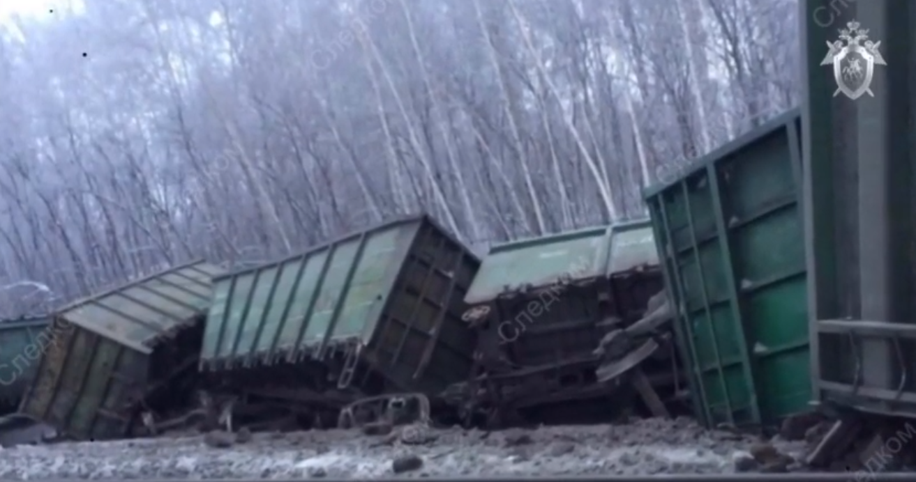 В России произошла крупная железнодорожная катастрофа – видео инцидента