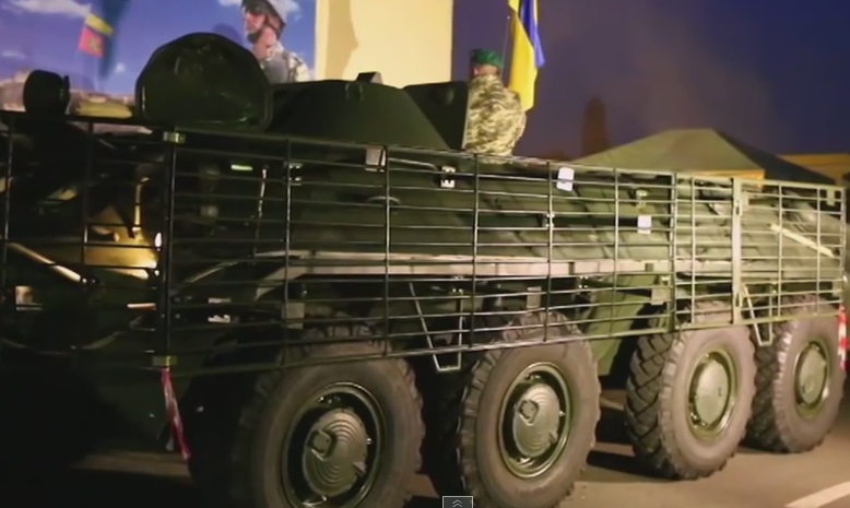 Подкрепление Украины для бойцов в зоне АТО. Мощную колонну бронетехники отправили в Донбасс 