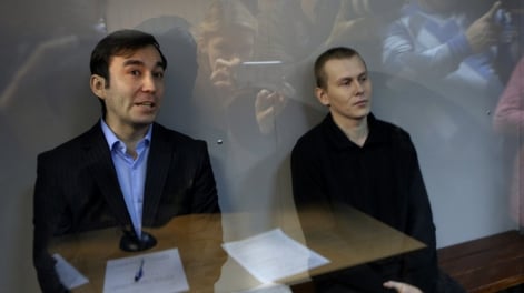 ГРУшникам Александрову и Ерофееву оглашают приговор: онлайн-трансляция из зала суда