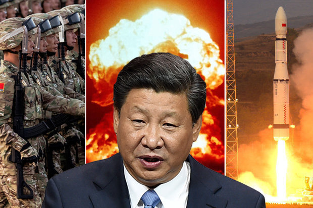 Китай разместил баллистические ракеты, направленные на военные базы США