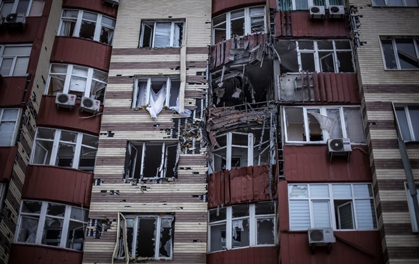 В Донецке за время боев разрушено более двух тысяч домов