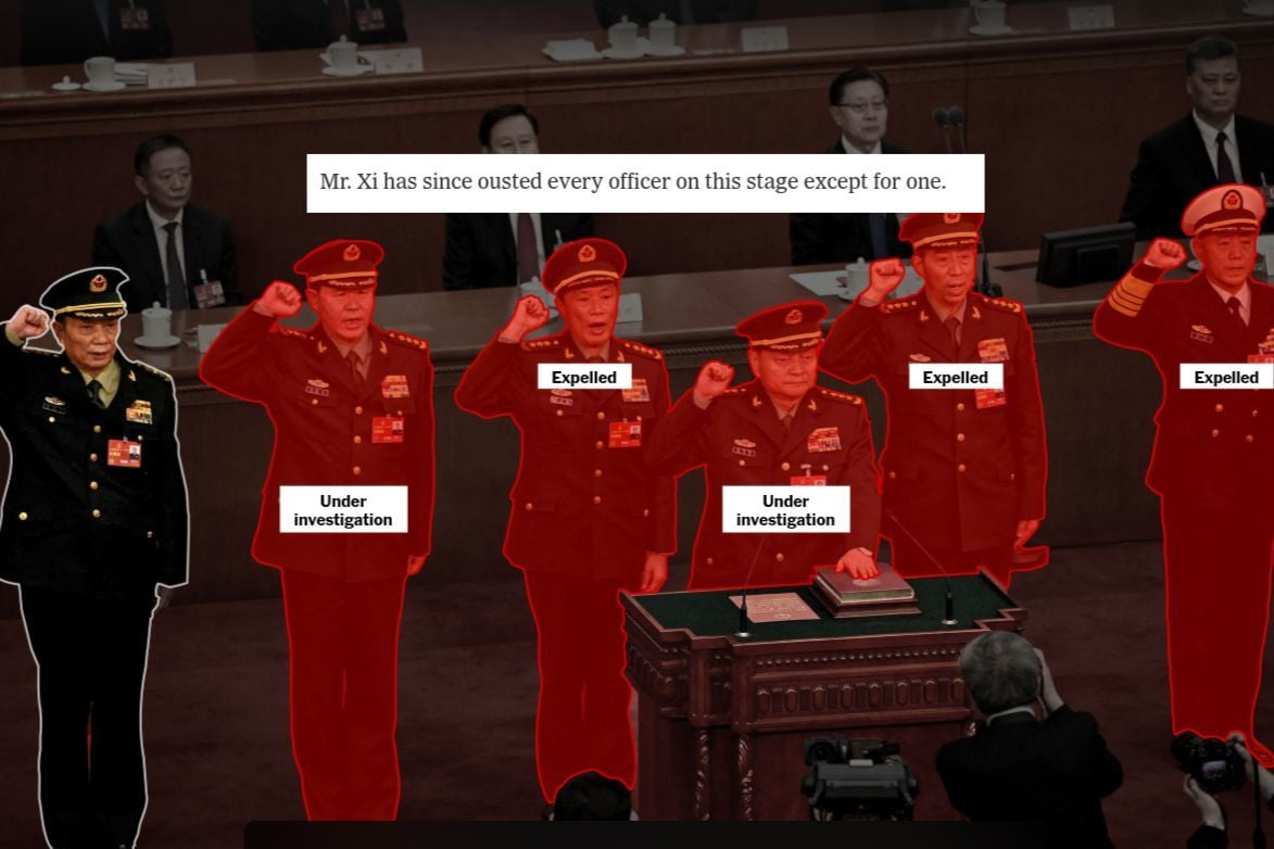 ​Армия Китая обезглавлена: Си провел беспрецедентные чистки генералитета - NYT