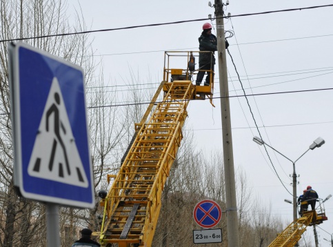В двух районах Донецка восстановлено электроснабжение