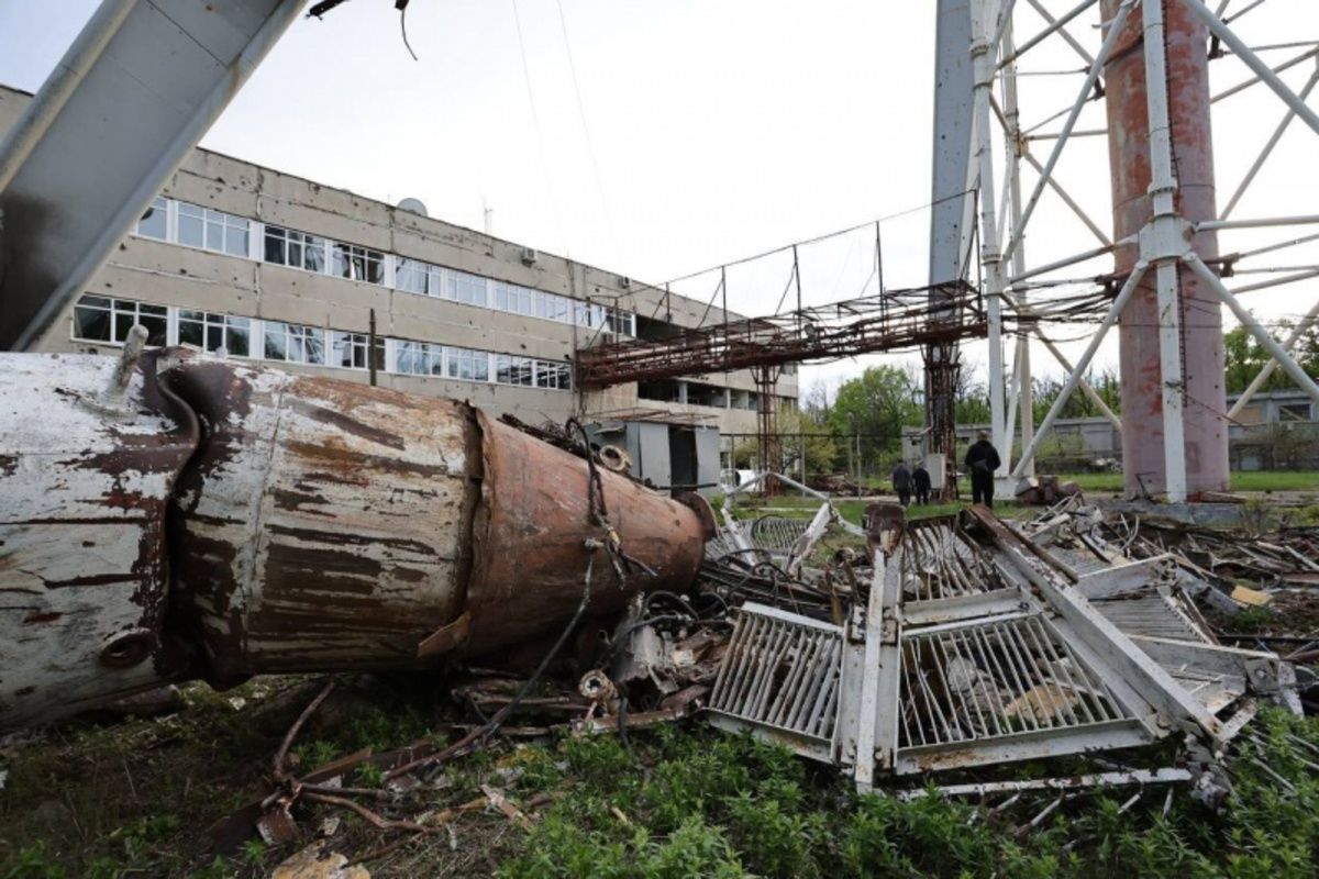 ​Ракетный удар по телевышке в Харькове: Синегубов озвучил последствия падения телебашни