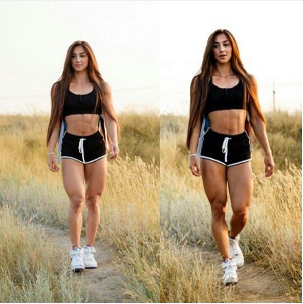 Сражен наповал: рэпер 50 Cent в восторге от форм украинской бодибилдерши