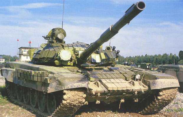 Украинские военные захватили в боях танк Т-72