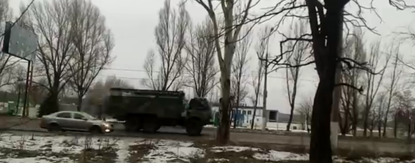 По Донецку разъезжают путинские “Дзюдоисты”