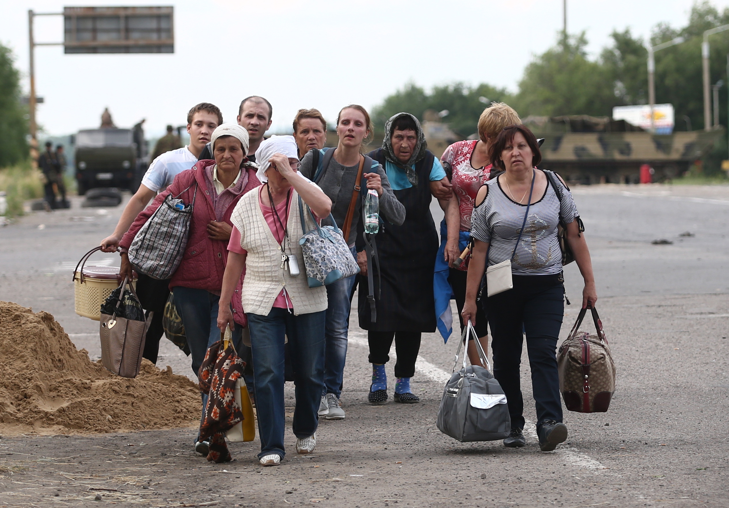 Число украинских беженцев в пунктах временного размещения в России превысило 41 тысячу человек