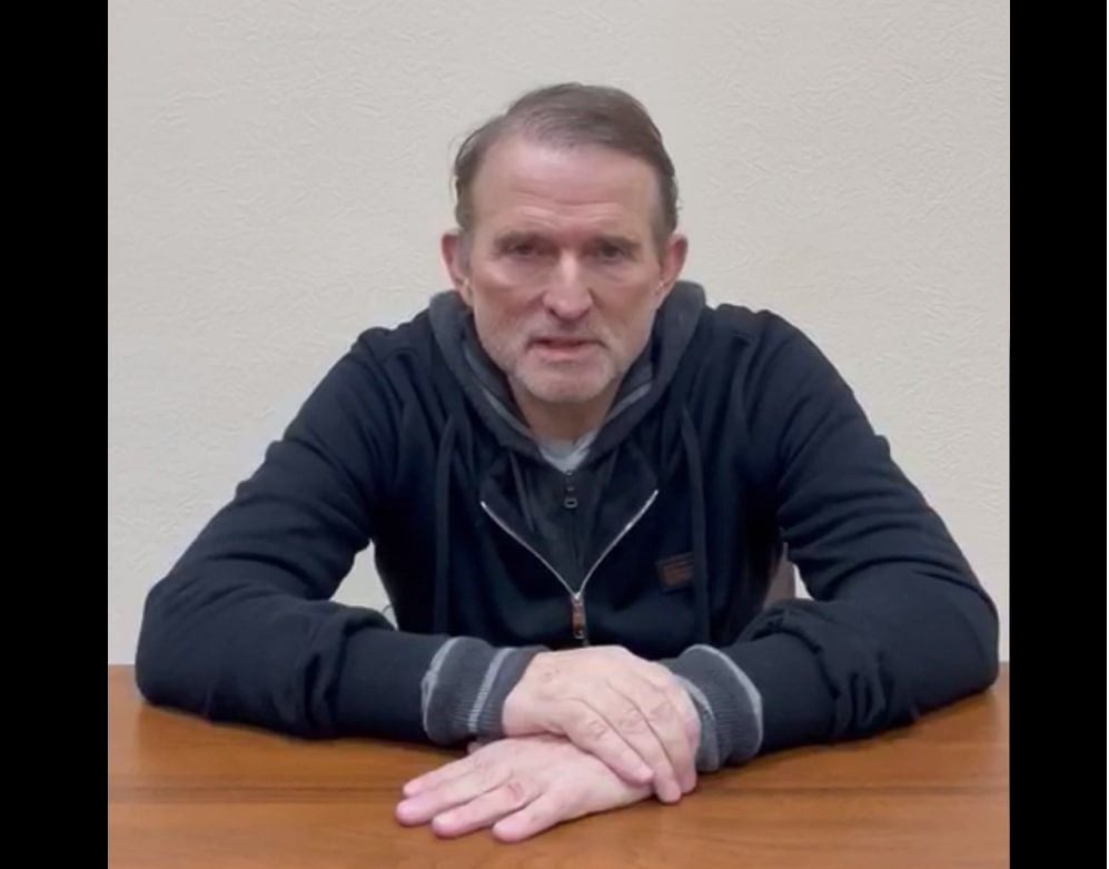 СБУ показала видео с обращением Медведчука к Путину и Зеленскому: есть предложение по Мариуполю