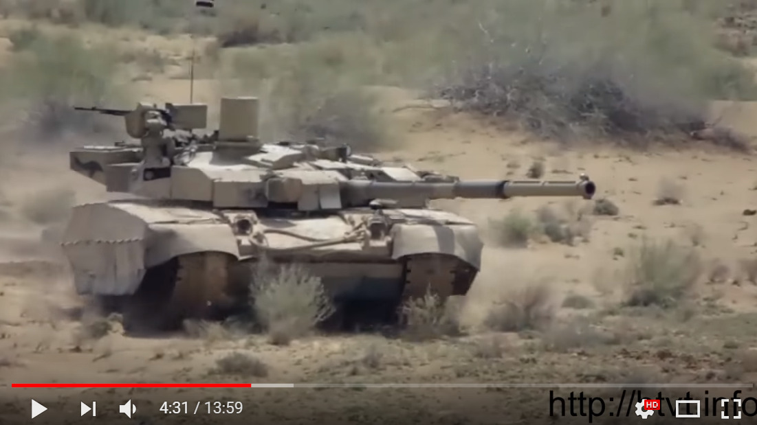 Опубликовано видео испытаний новейшего украинского танка Т-84 "Оплот" в Пакистане: соцсети впечатлены - кадры