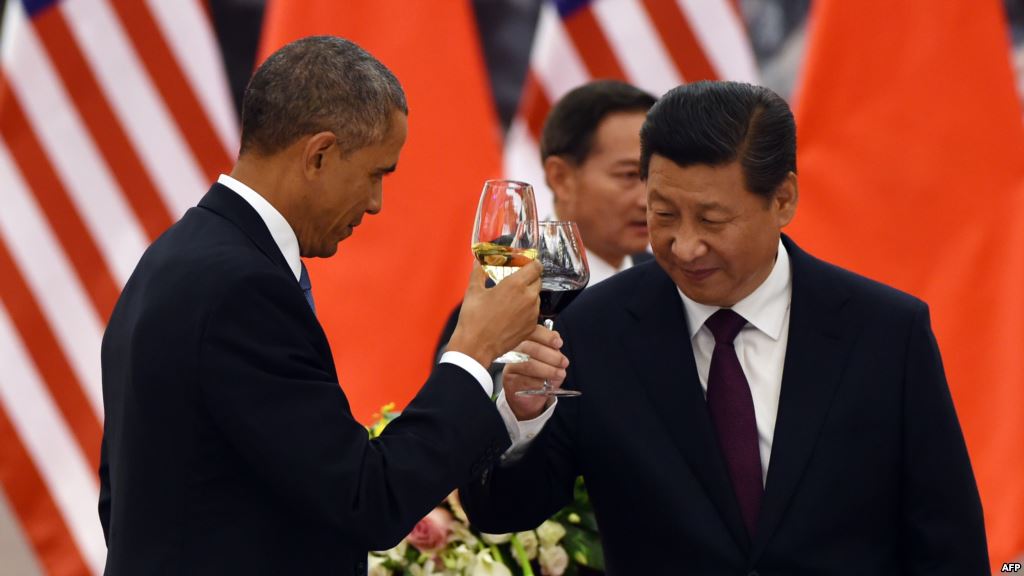 "Мир-мир навсегда!" - Китайский вождь Си Цзиньпин обратился к Обаме, чтобы он помог в нормальном сотрудничестве с США после прихода Трампа