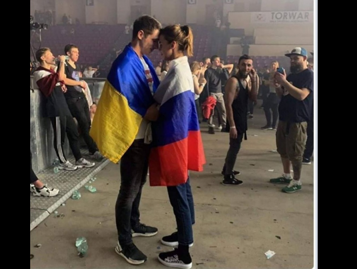 Украину и Россию попытались примирить любовным фото: ветеран АТО ответил жестко