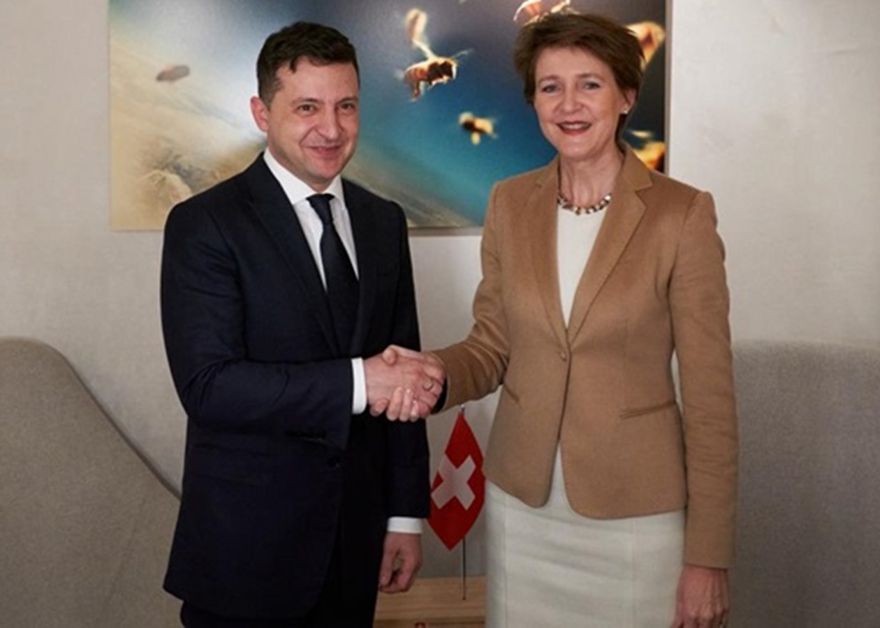 В ОП пояснили, зачем президент Швейцарии посетит Донбасс с Зеленским 