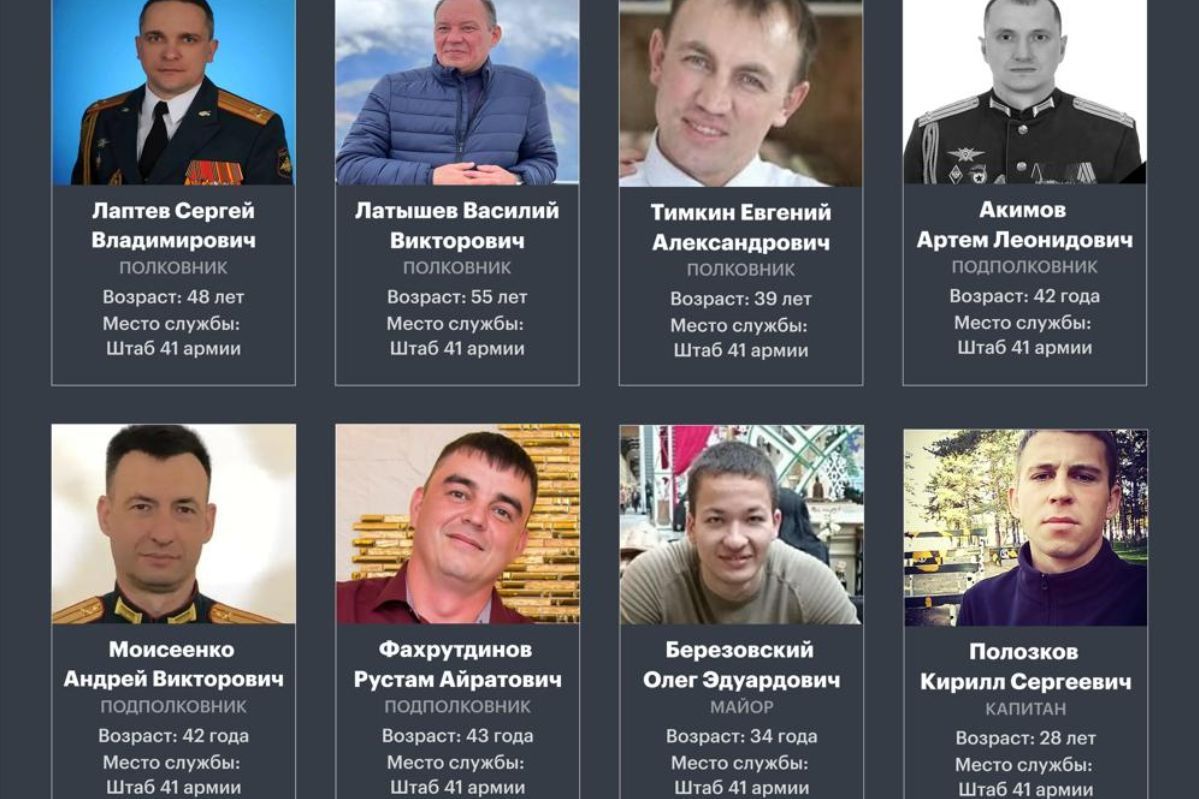 СМИ нашли случай самой массовой ликвидации офицеров ВС РФ за войну — один удар и более 20 "грузов 200"