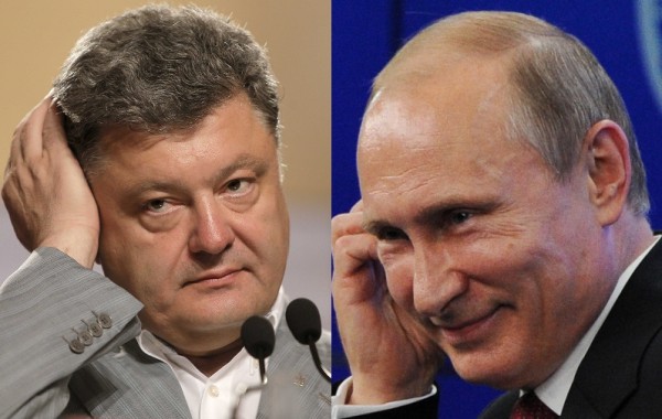 Путин провел переговоры с Порошенко и заявил о готовности способствовать урегулированию кризиса в Донбассе