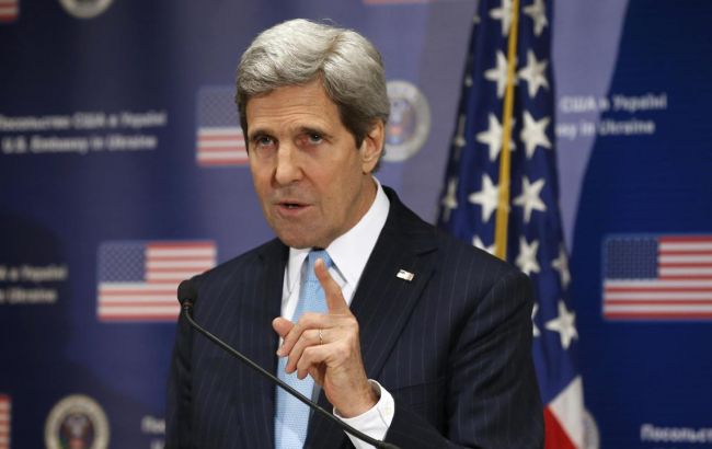 Госсекретарь США Джон Керри: "Мы помогли Украине задержать российских агрессоров на пути к Киеву"