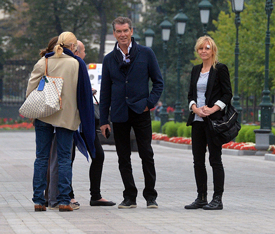 Для мировой кинозвезды Пирса Броснана открыли Кремль в выходной день