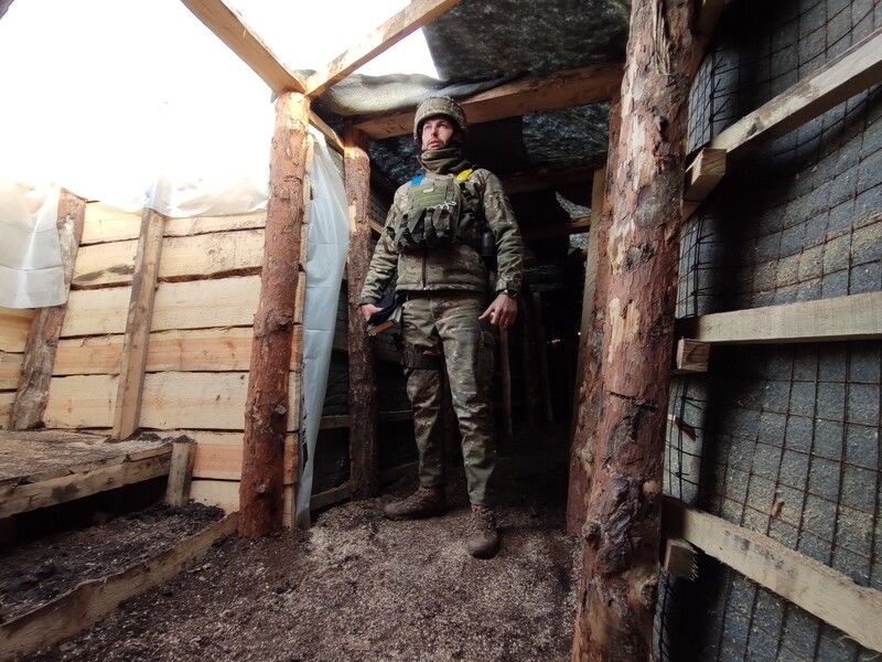 Ліховий показав "відсутню" оборонну лінію ЗСУ під Авдіївкою: "Якщо ворог хоче знайти свою смерть – нехай наступає"