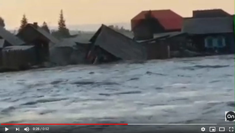 Иркутскую область России накрыло мощное стихийное бедствие: паводок уничтожил тысячи домов, мосты и дороги