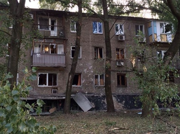 Какие дома разрушены в Донецке от обстрела 18 октября