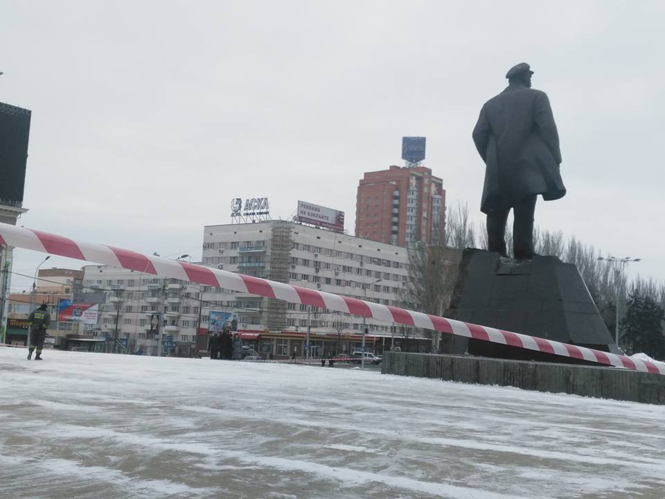 Памятнику Ленина в Донецке конец! Его взорвали наши ребята, - источник “ДНР”