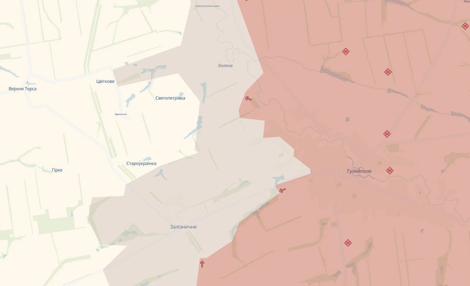 Армія РФ досягла часткового успіху у Гуляйполі на Запоріжжі – DeepState