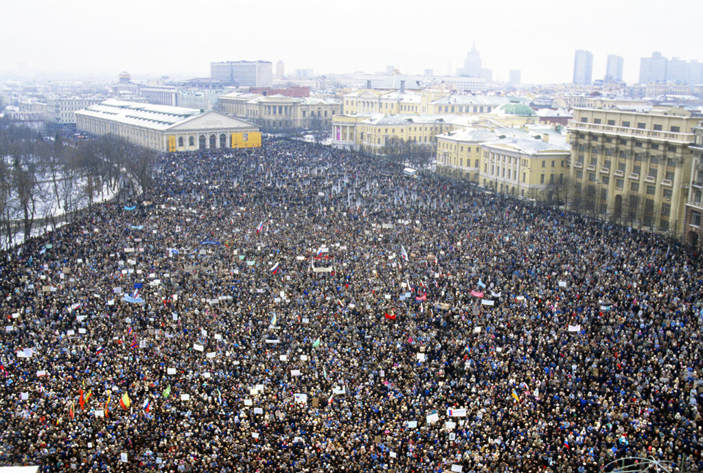 Митинг на Манежной площади. Прямая видео-трансляция