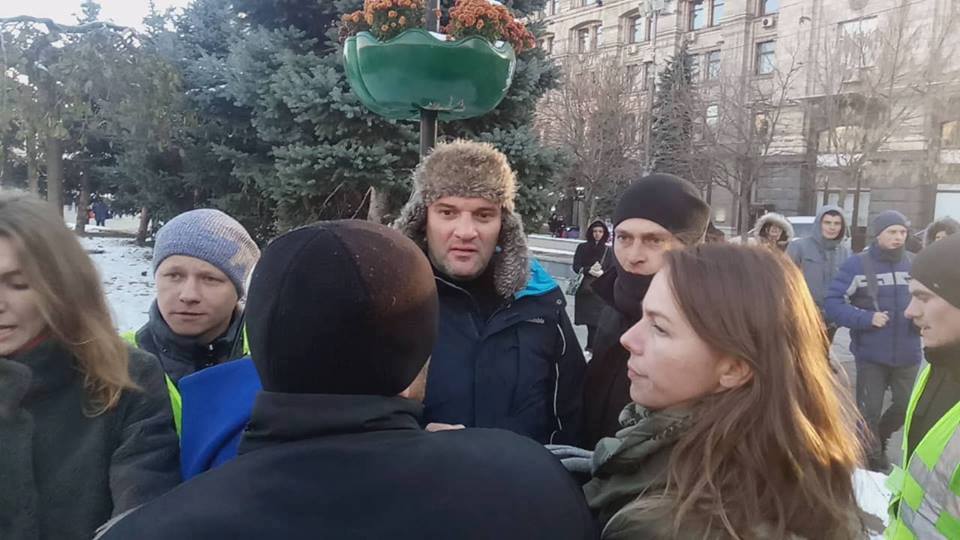 В полиции Киева вынесли вердикт помощнику Савченко, задержанному во время митинга на Михайловской