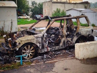 ​В Харькове ночью взорвался джип