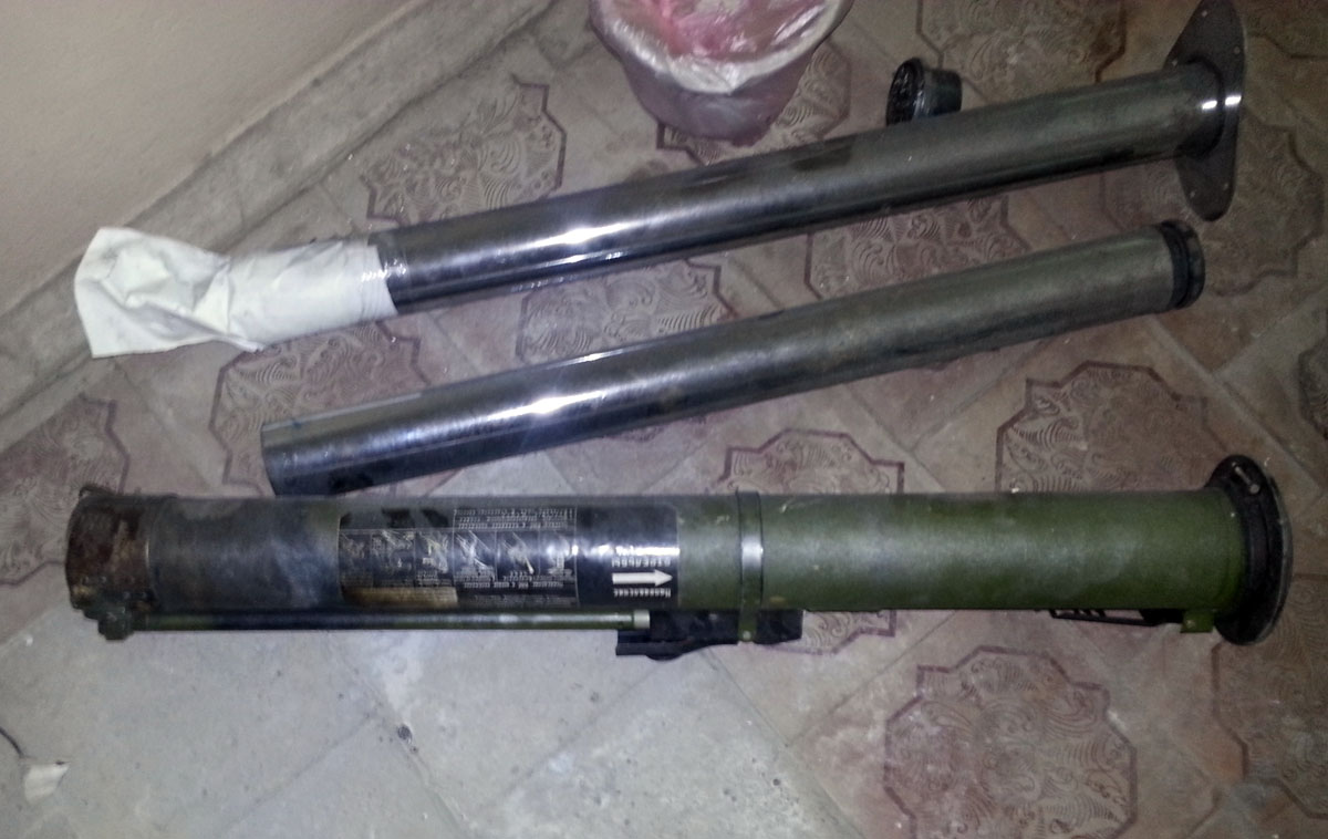 В Константиновке милиция обнаружила цех ополченцев по изготовлению фугасов и противотанковых мин